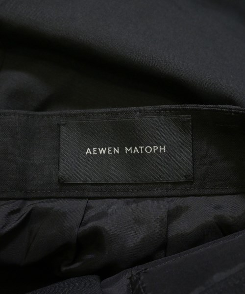 AEWEN MATOPH（イウエンマトフ）スラックス 黒 サイズ:38(M位) レディース/2200724854028