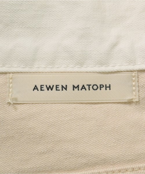 AEWEN MATOPH（イウエンマトフ）デニムパンツ ベージュ サイズ:38(M位) レディース/2200727251015