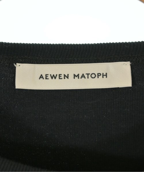 AEWEN MATOPH（イウエンマトフ）Tシャツ・カットソー 黒 サイズ:-(S位) レディース/2200728073012