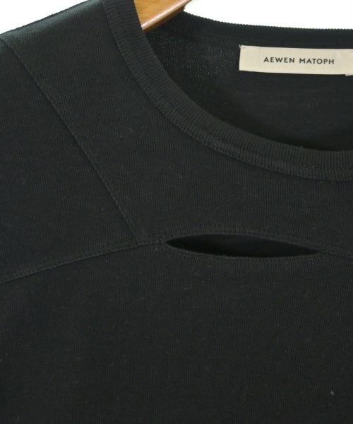 AEWEN MATOPH（イウエンマトフ）Tシャツ・カットソー 黒 サイズ:-(S位) レディース/2200728073012