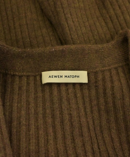 AEWEN MATOPH（イウエンマトフ）カーディガン 茶 サイズ:F レディース/2200724098019
