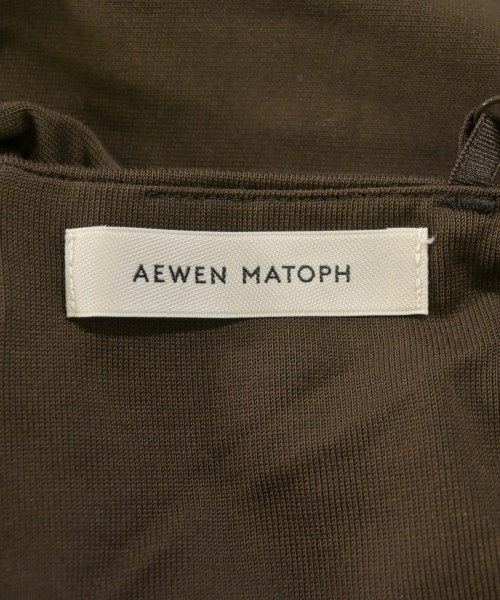 AEWEN MATOPH（イウエンマトフ）ワンピース 茶 サイズ:38(M位) レディース/2200728273412