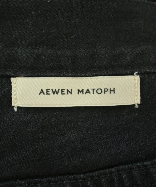 AEWEN MATOPH（イウエンマトフ）デニムパンツ 黒 サイズ:38(M位) レディース/2200728557024