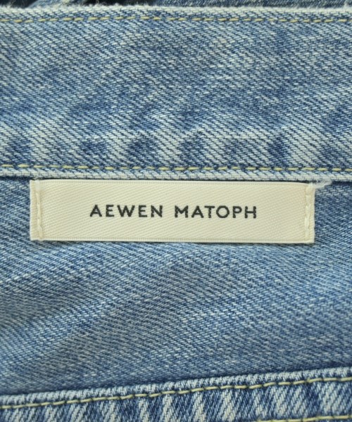 AEWEN MATOPH（イウエンマトフ）デニムパンツ 青 サイズ:38(M位) レディース/2200728557031