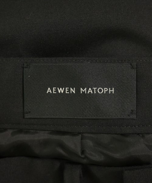 AEWEN MATOPH（イウエンマトフ）スラックス 黒 サイズ:38(M位) レディース/2200728942127