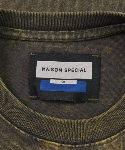MAISON SPECIAL（メゾンスペシャル）Tシャツ・カットソー カーキ サイズ:1(S位) メンズ/2200509375267