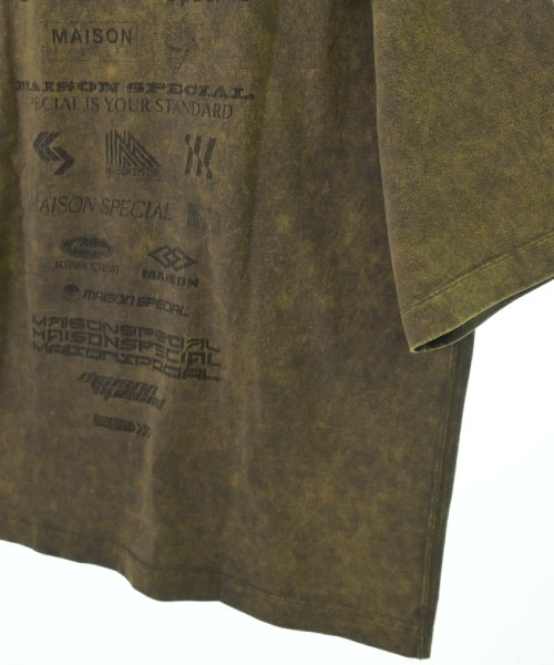 MAISON SPECIAL（メゾンスペシャル）Tシャツ・カットソー カーキ サイズ:1(S位) メンズ/2200509375267