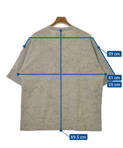 MAISON SPECIAL（メゾンスペシャル）Tシャツ・カットソー グレー サイズ:1(S位) メンズ/2200509375274