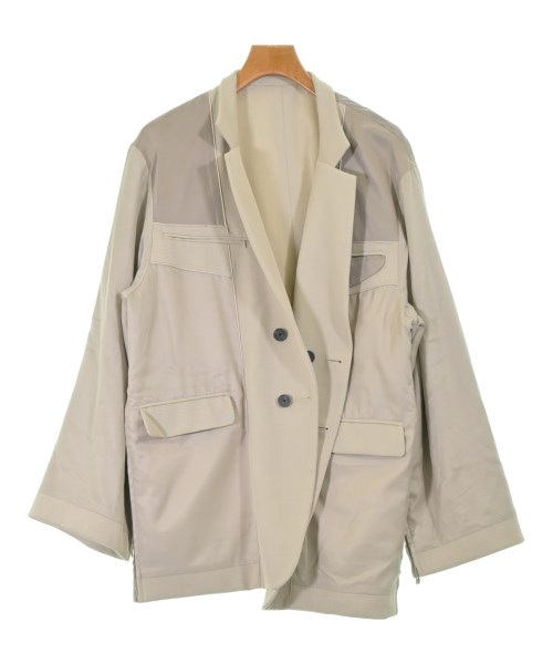 MAISON SPECIAL（メゾンスペシャル）テーラードジャケット ベージュ サイズ:1(S位) メンズ/2200637613033