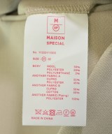 MAISON SPECIAL（メゾンスペシャル）テーラードジャケット ベージュ サイズ:1(S位) メンズ/2200637613033