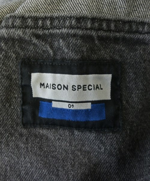 MAISON SPECIAL（メゾンスペシャル）デニムジャケット グレー サイズ:1(S位) メンズ/2200639401010