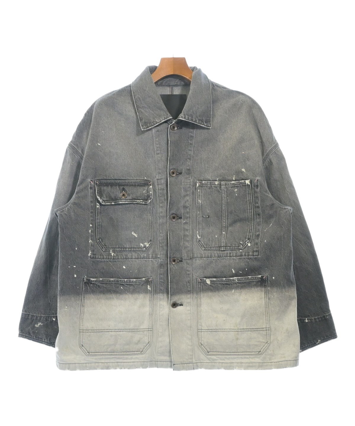 MAISON SPECIAL（メゾンスペシャル）デニムジャケット グレー サイズ:1