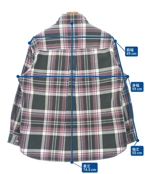 MAISON SPECIAL（メゾンスペシャル）カジュアルシャツ 緑 サイズ:0(XS位) メンズ/2200639401072