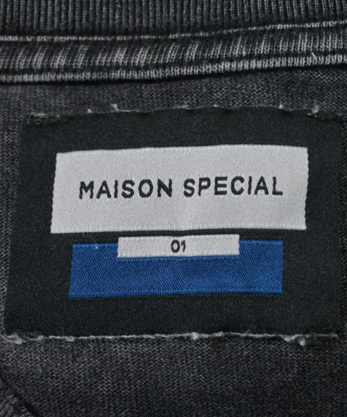 MAISON SPECIAL（メゾンスペシャル）Tシャツ・カットソー グレー サイズ:1(S位) メンズ/2200640836085
