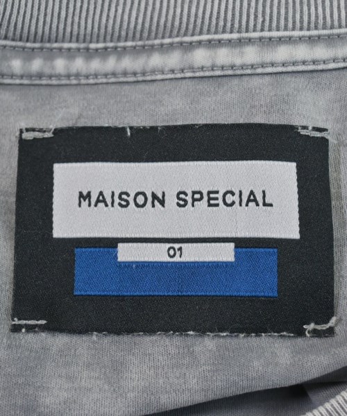 MAISON SPECIAL（メゾンスペシャル）Tシャツ・カットソー グレー サイズ:1(S位) メンズ/2200640836092