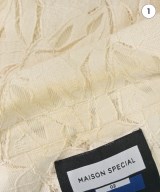 MAISON SPECIAL（メゾンスペシャル）カジュアルジャケット 白 サイズ:2(M位) メンズ/2200643874039