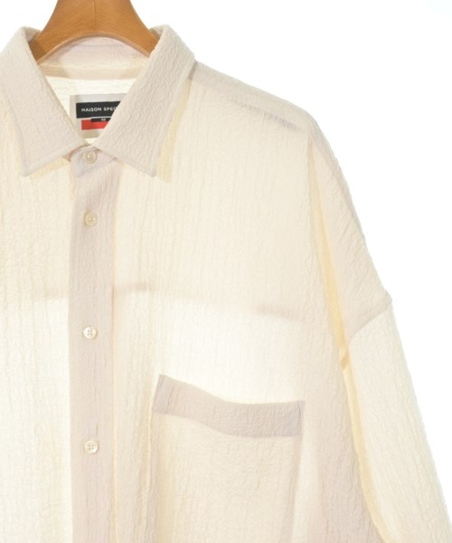 MAISON SPECIAL（メゾンスペシャル）カジュアルシャツ 白 サイズ:2(M位) メンズ/2200643874053