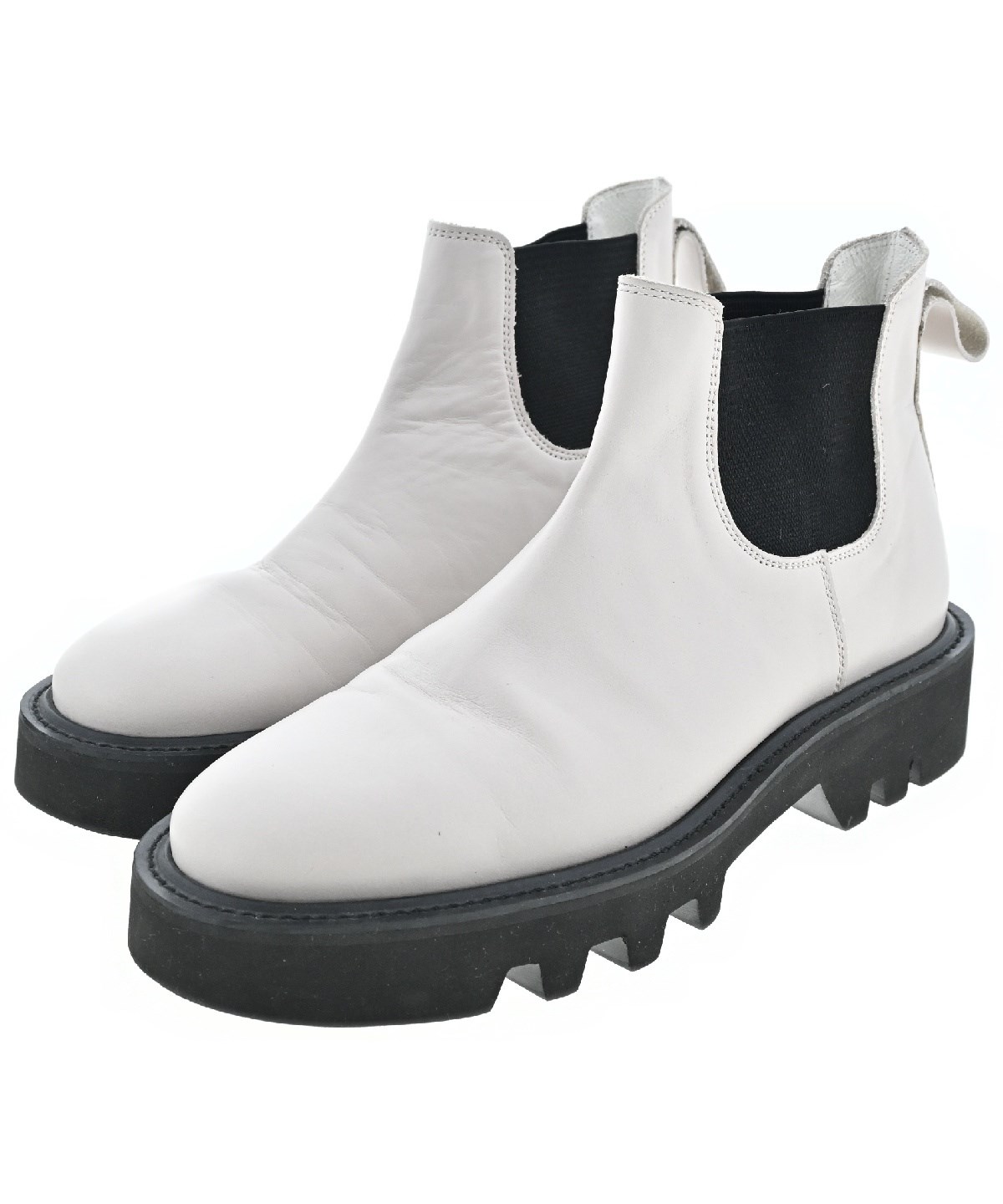 MAISON SPECIAL」 「special shoes factory」ブーツ 25.5cm ブラック 