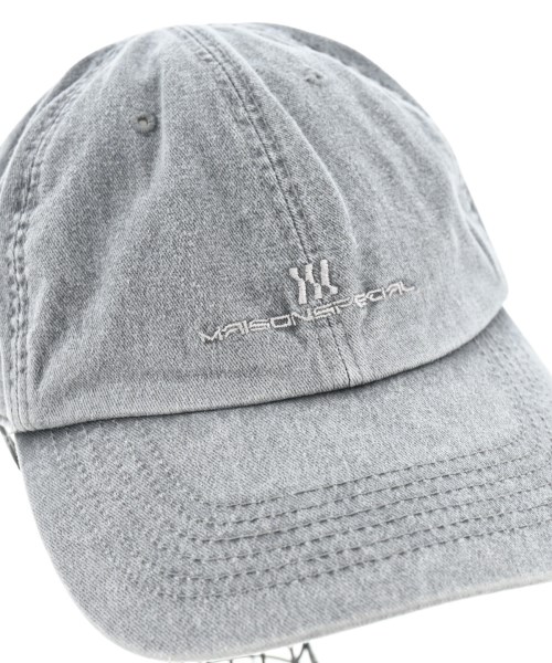 MAISON SPECIAL（メゾンスペシャル）キャップ グレー サイズ:F メンズ/2200533627295