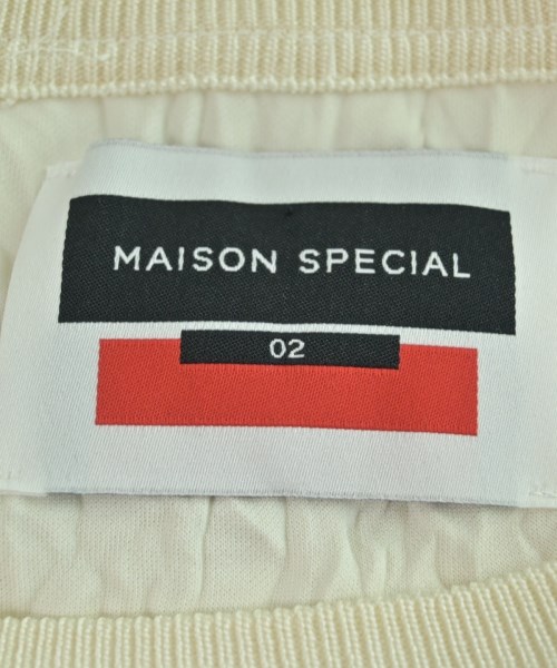 MAISON SPECIAL（メゾンスペシャル）Tシャツ・カットソー 白 サイズ:02(M位) メンズ/2200621833010