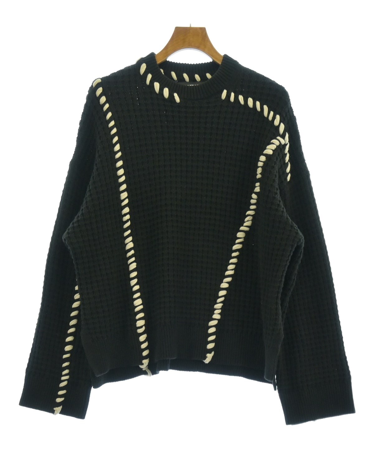 MAISON SPECIAL（メゾンスペシャル）ニット・セーター 黒 サイズ:00(XS