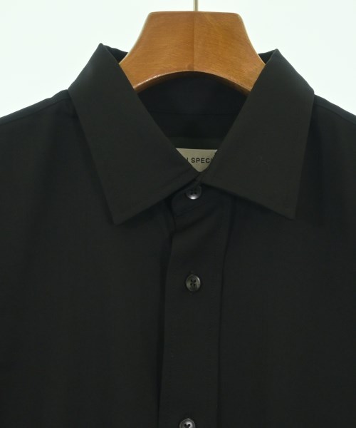 MAISON SPECIAL（メゾンスペシャル）カジュアルシャツ 黒 サイズ:0(XS位) メンズ/2200620340601