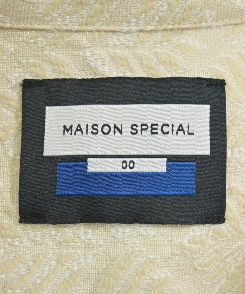 MAISON SPECIAL（メゾンスペシャル）カジュアルシャツ ベージュ サイズ:00(XL位) メンズ/2200620395120