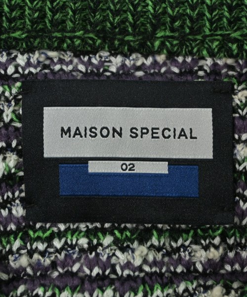MAISON SPECIAL（メゾンスペシャル）ニット・セーター 緑 サイズ:02(M位) メンズ/2200620395434