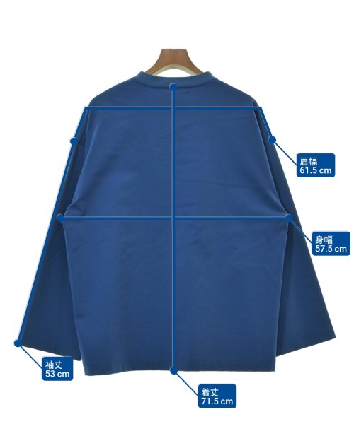 MAISON SPECIAL（メゾンスペシャル）Tシャツ・カットソー 青 サイズ:00(S位) メンズ/2200621909241