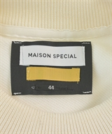 MAISON SPECIAL（メゾンスペシャル）スウェット 白 サイズ:44(S位) メンズ/2200615639178
