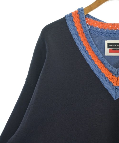MAISON SPECIAL（メゾンスペシャル）ニット・セーター 紺 サイズ:1(S位) メンズ/2200611405142