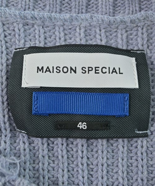 MAISON SPECIAL（メゾンスペシャル）ニット・セーター 紫 サイズ:46(M位) メンズ/2200633784140