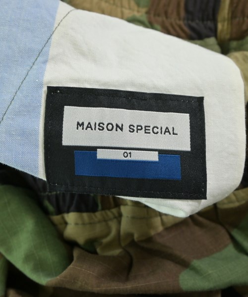 MAISON SPECIAL（メゾンスペシャル）カーゴパンツ カーキ サイズ:1(S位) メンズ/2200610899010