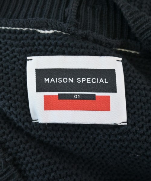 MAISON SPECIAL（メゾンスペシャル）カーディガン 黒 サイズ:M メンズ/2200611490018