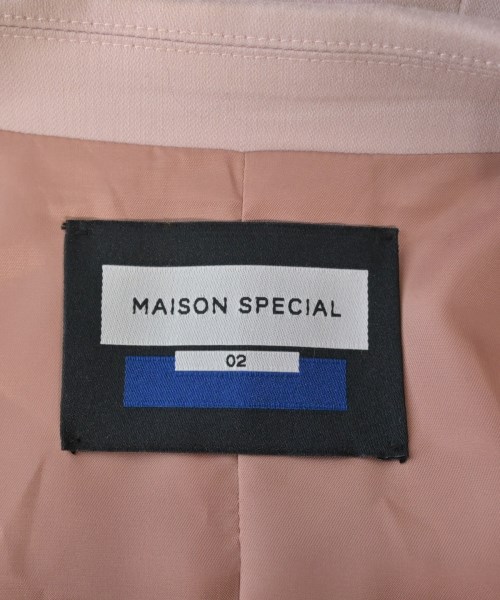 MAISON SPECIAL（メゾンスペシャル）カジュアルジャケット ピンク サイズ:02(M位) メンズ/2200612610057