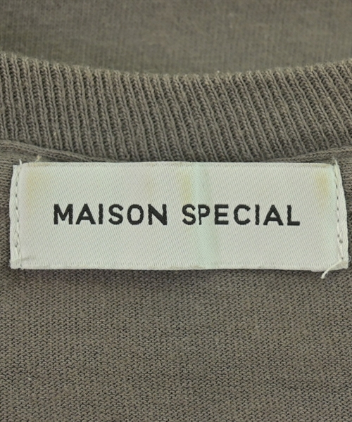 MAISON SPECIAL（メゾンスペシャル）Tシャツ・カットソー グレー サイズ:-(L位) メンズ/2200609471104