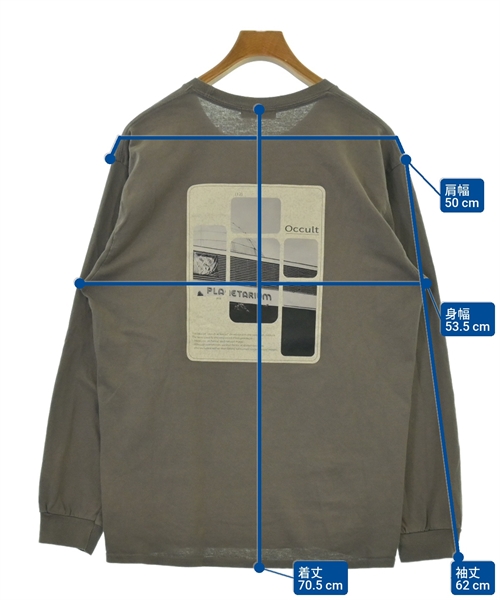 MAISON SPECIAL（メゾンスペシャル）Tシャツ・カットソー グレー サイズ:-(L位) メンズ/2200609471104