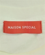 MAISON SPECIAL（メゾンスペシャル）Tシャツ・カットソー 白 サイズ:-(S位) メンズ/2200609823019