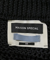 MAISON SPECIAL（メゾンスペシャル）ニット・セーター 黒 サイズ:44(S位) メンズ/2200613324021