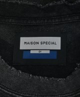 MAISON SPECIAL（メゾンスペシャル）Tシャツ・カットソー 黒 サイズ:01(S位) メンズ/2200610250156