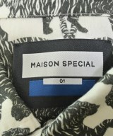 MAISON SPECIAL（メゾンスペシャル）カジュアルシャツ 白 サイズ:01(M位) メンズ/2200615305097