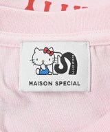 MAISON SPECIAL（メゾンスペシャル）Tシャツ・カットソー ピンク サイズ:-(M位) メンズ/2200615305134