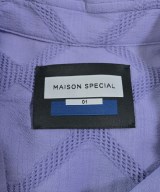 MAISON SPECIAL（メゾンスペシャル）カジュアルシャツ 紫 サイズ:01(S位) メンズ/2200617114093