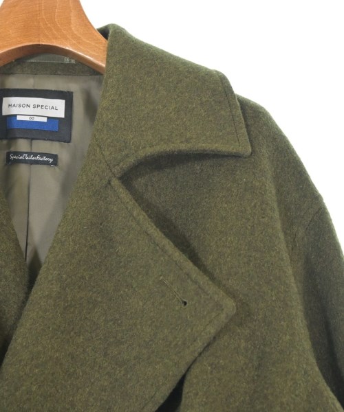 MAISON SPECIAL（メゾンスペシャル）チェスターコート カーキ サイズ:00(XS位) メンズ/2200619300012