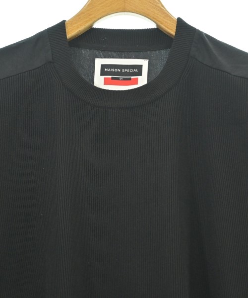 MAISON SPECIAL（メゾンスペシャル）Tシャツ・カットソー 黒 サイズ:1(S位) メンズ/2200620456104