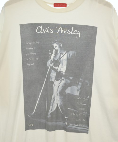MAISON SPECIAL（メゾンスペシャル）Tシャツ・カットソー 白 サイズ:1(S位) メンズ/2200670123056