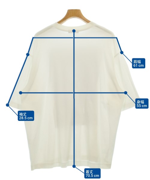 MAISON SPECIAL（メゾンスペシャル）Tシャツ・カットソー 白 サイズ:1(S位) メンズ/2200670123056