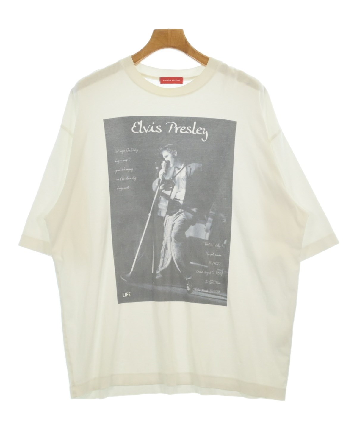 MAISON SPECIAL（メゾンスペシャル）Tシャツ・カットソー 白 サイズ:1 