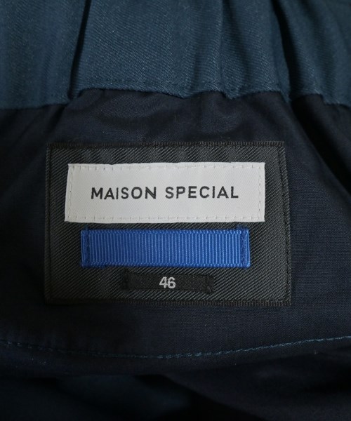 MAISON SPECIAL（メゾンスペシャル）スラックス 紺 サイズ:M メンズ/2200673760081