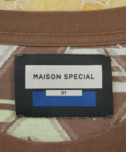 MAISON SPECIAL（メゾンスペシャル）Tシャツ・カットソー 茶 サイズ:1(S位) メンズ/2200672476013